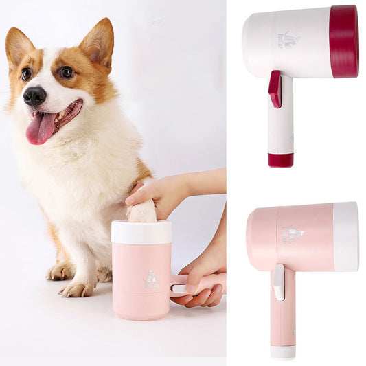 Dog & Cat Paw Cleaner Cup – Gentle Silicone Foot Washer√√