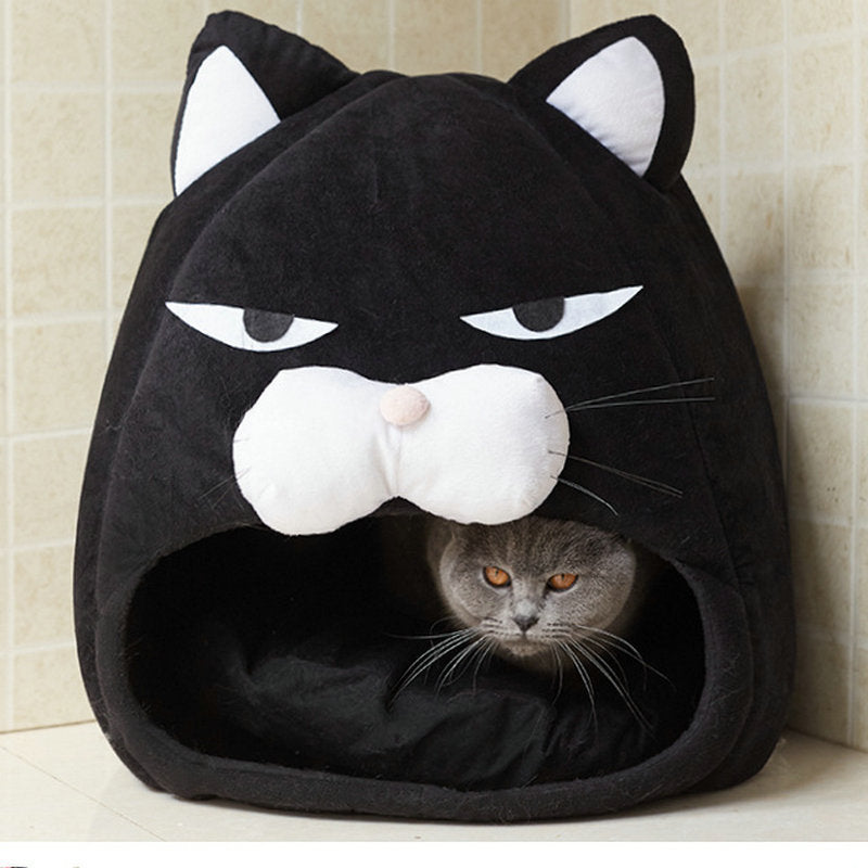 Cozy Cat Bed & Litter Mat – Your Kitty’s Favorite Spot.