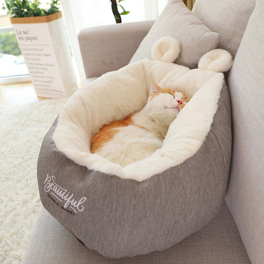 Snuggle-Perfect Dog Bed – Cozy Sleeping Bag for Puppies.