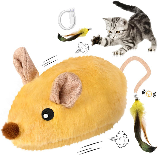 The Smart Moving Mouse Toy Your Cat Will Love 🐭✨√√