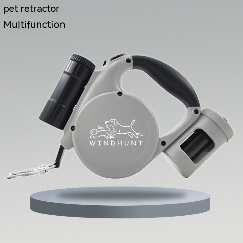 🐶 Nylon Automatic Telescopic Traction Rope.