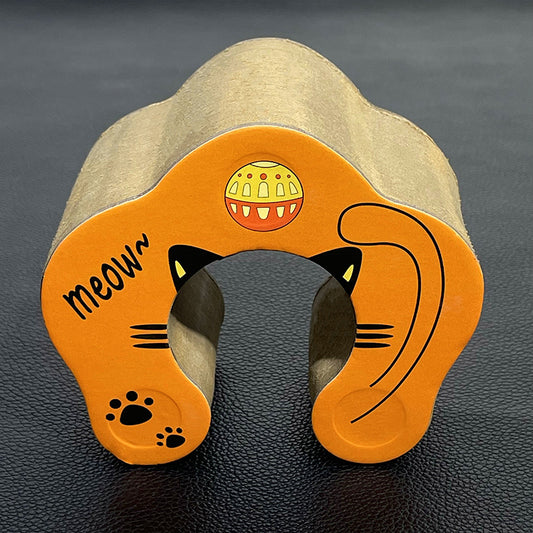 Foldable Magnetic Cat Scratch Board with Fun Ball.√√