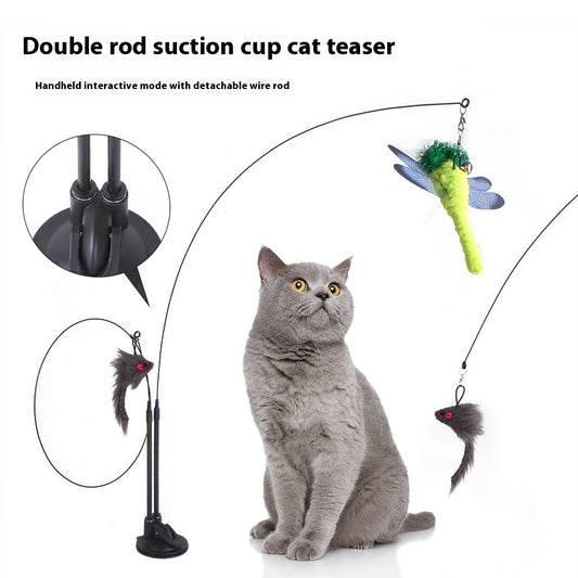 Fun Cat Teaser Toy – Keep Your Kitty Entertained..√√