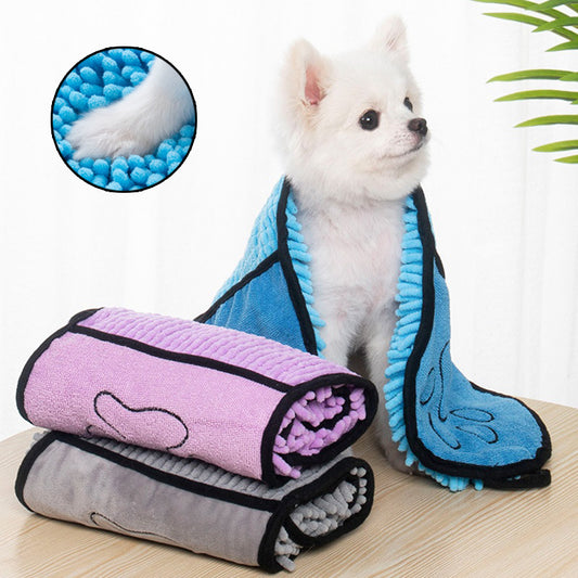 Cozy Quick-Dry Pet Bathrobe – Perfect for Dogs & Cats..